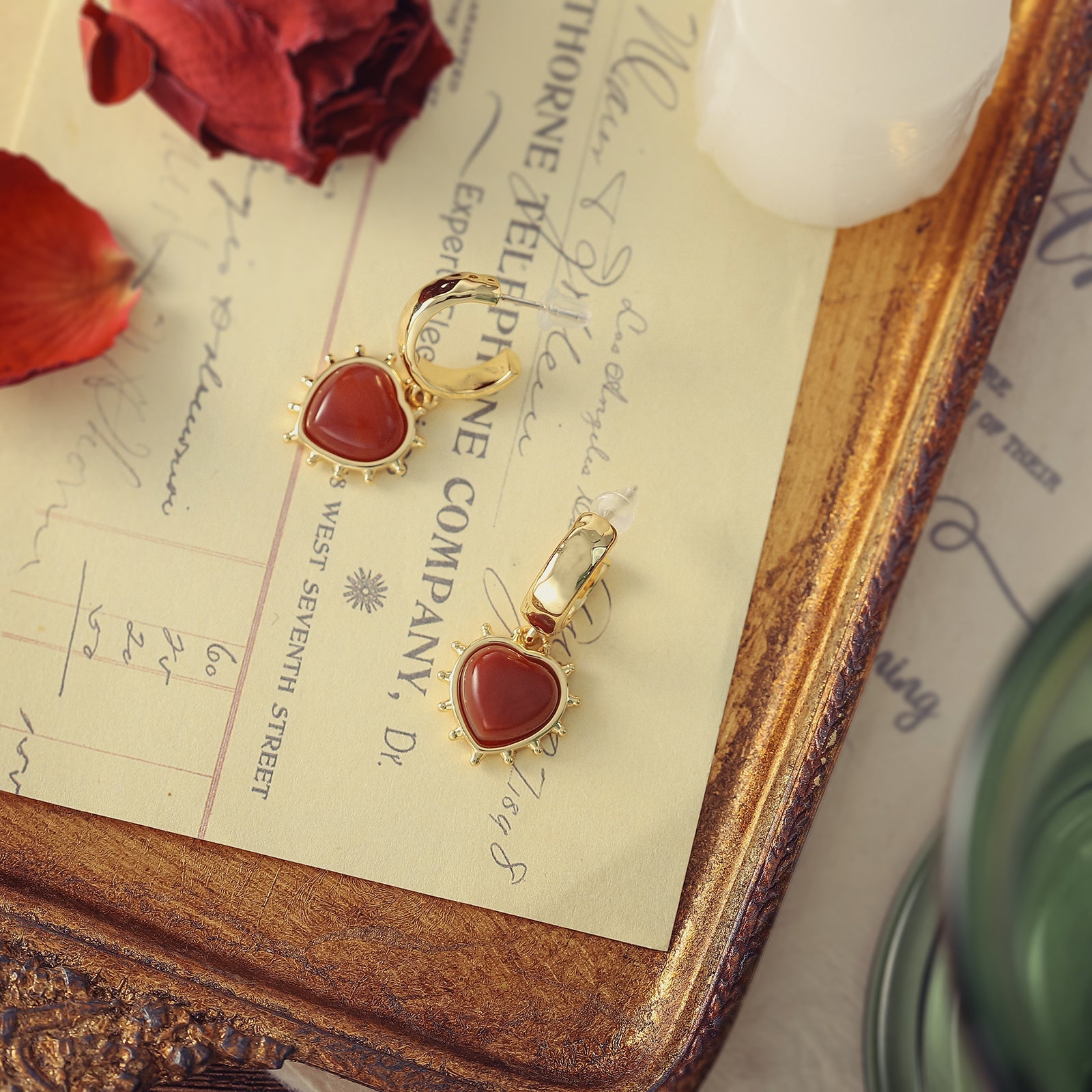 Romantic Heart Earrings