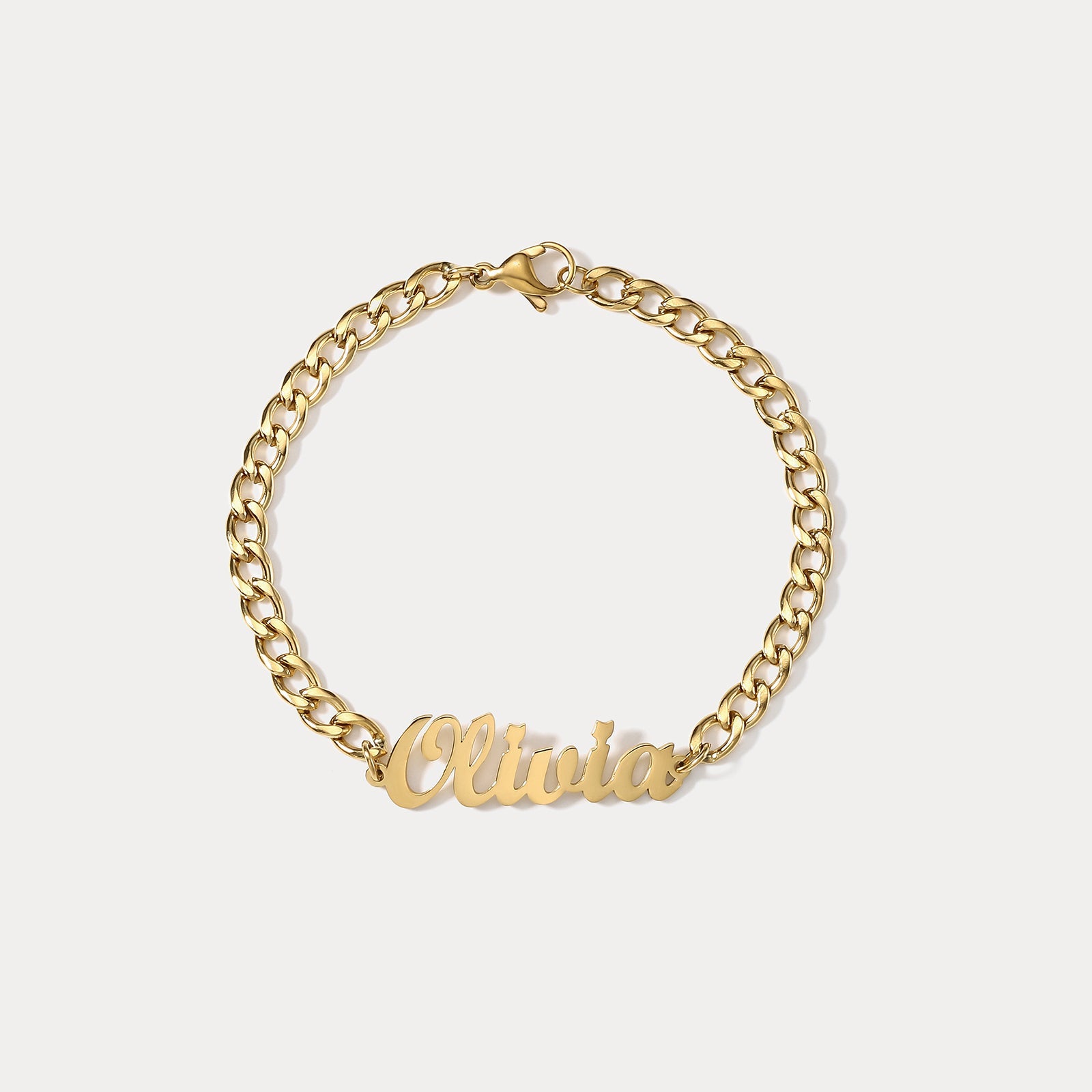 Custom Name Chain Bracelet