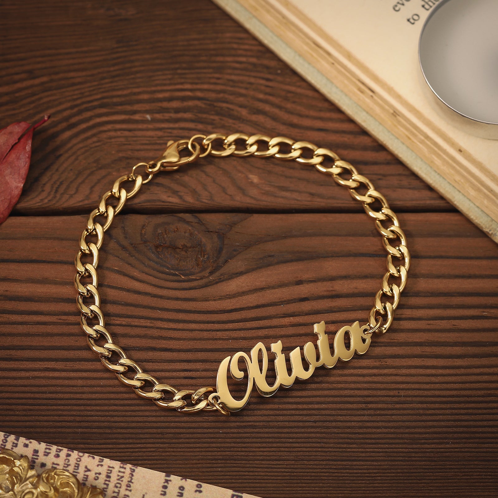 Custom Name Chain Bracelet