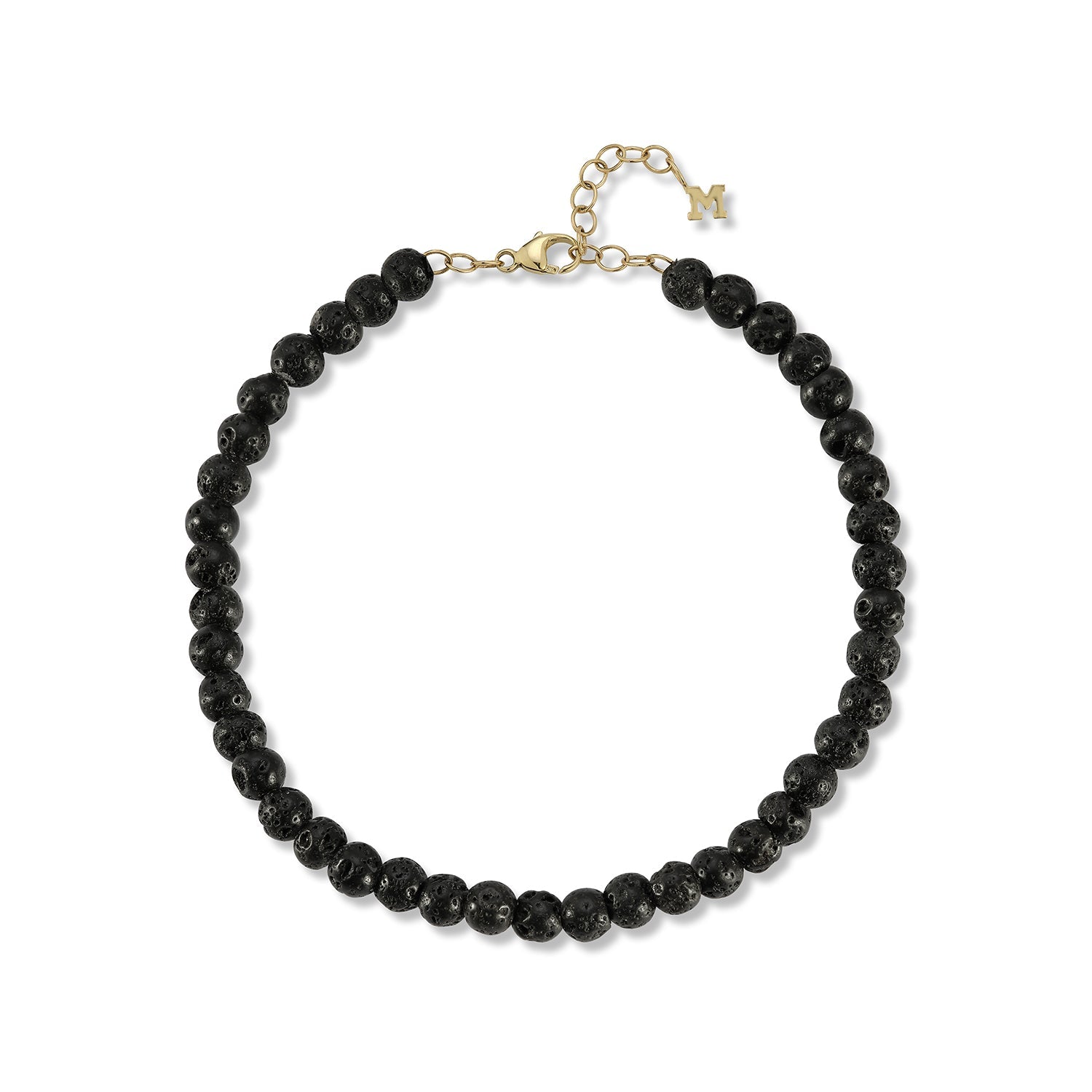 14kt Lava Rock Bracelet