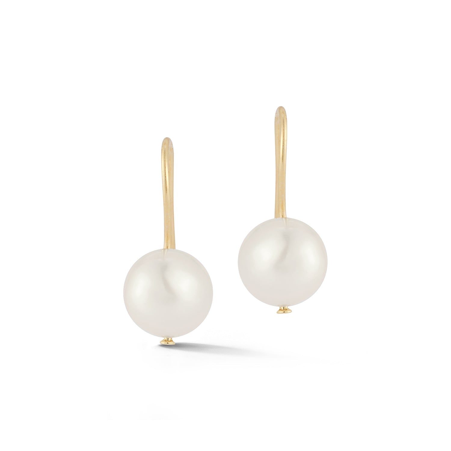 14kt Pearl drop earrings