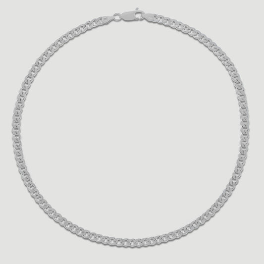 Silver Choker Necklace with Elegant Design 2