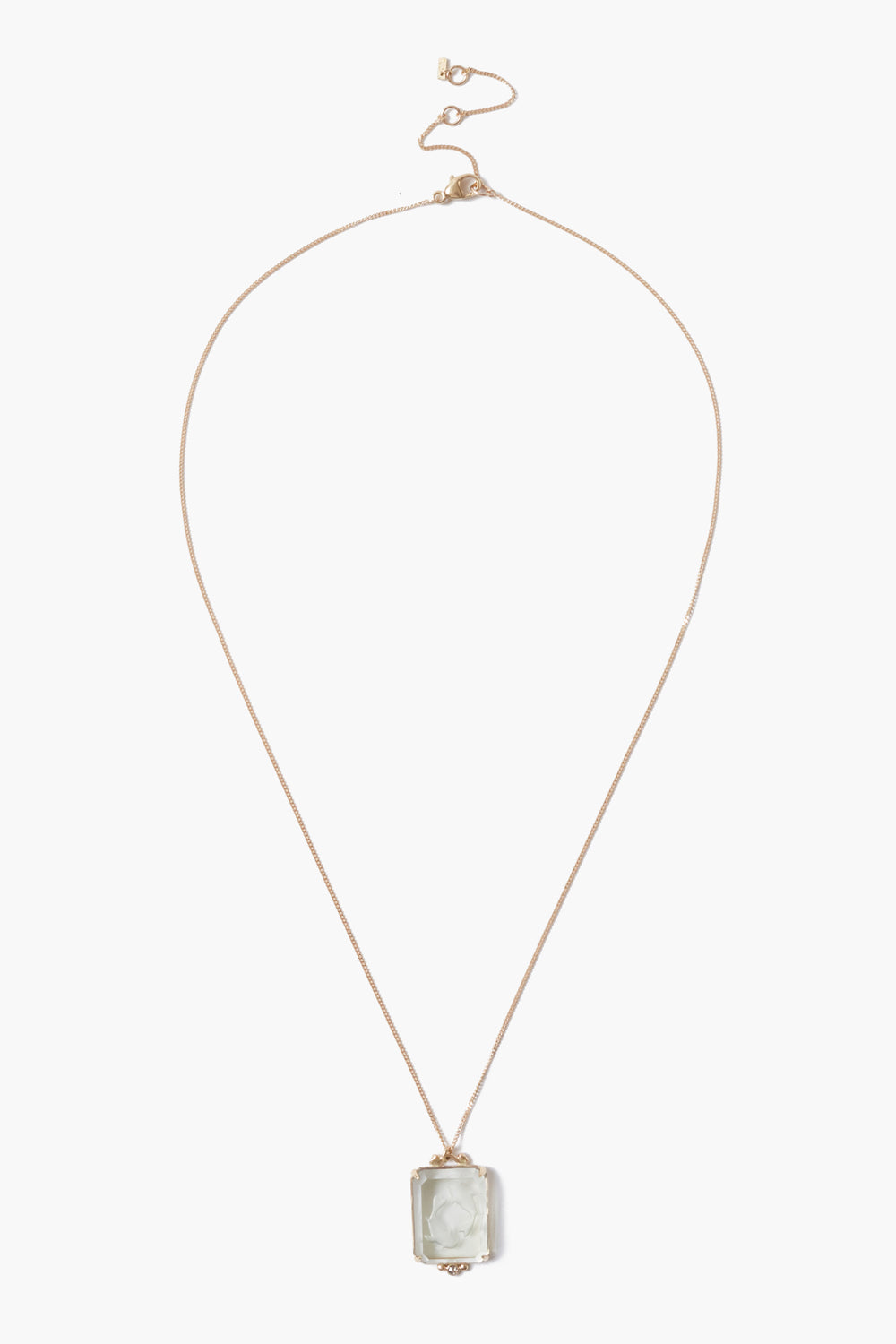 14k Gold Pisces Zodiac Necklace