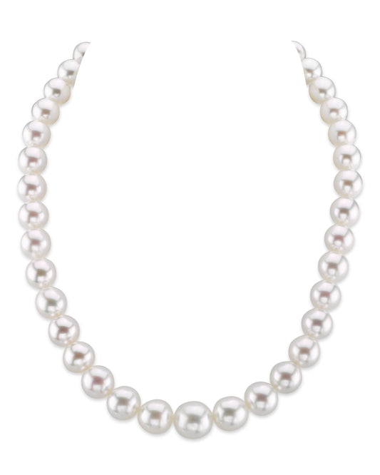 Luxury White South Sea Pearl Necklace in Gem Quality