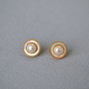 Freshwater Pearl Shell Earrings