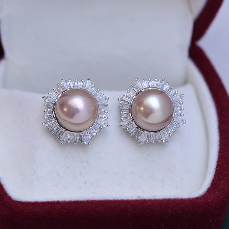 Edison Pearl and Aisling Style Earrings 10-11mm