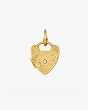 Padlock Locket Charm