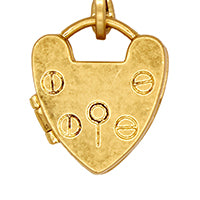 Padlock Locket Charm