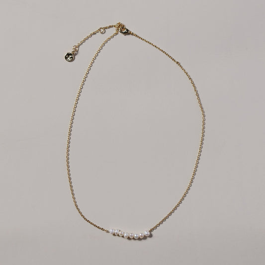 Elegant Pearl Chain Necklace for Everyday Wear