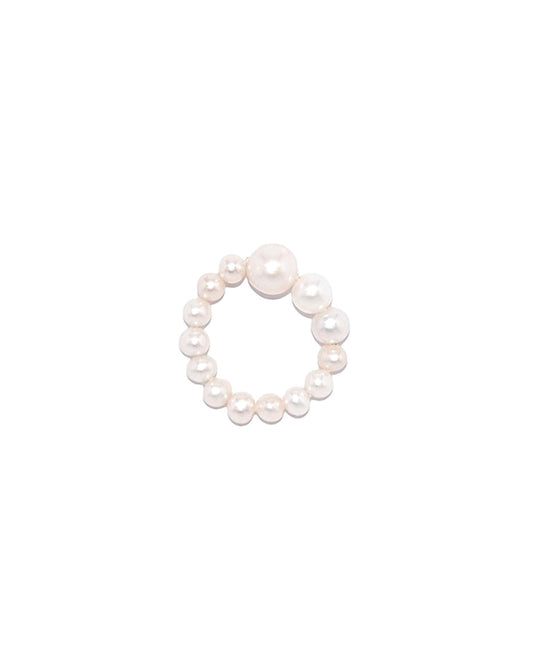 Elegant Pearl Ring in Stylish Design 2