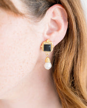 Charlotte Pearl Drop Earrings