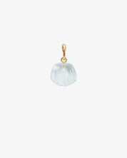 Stone Scallop Charm