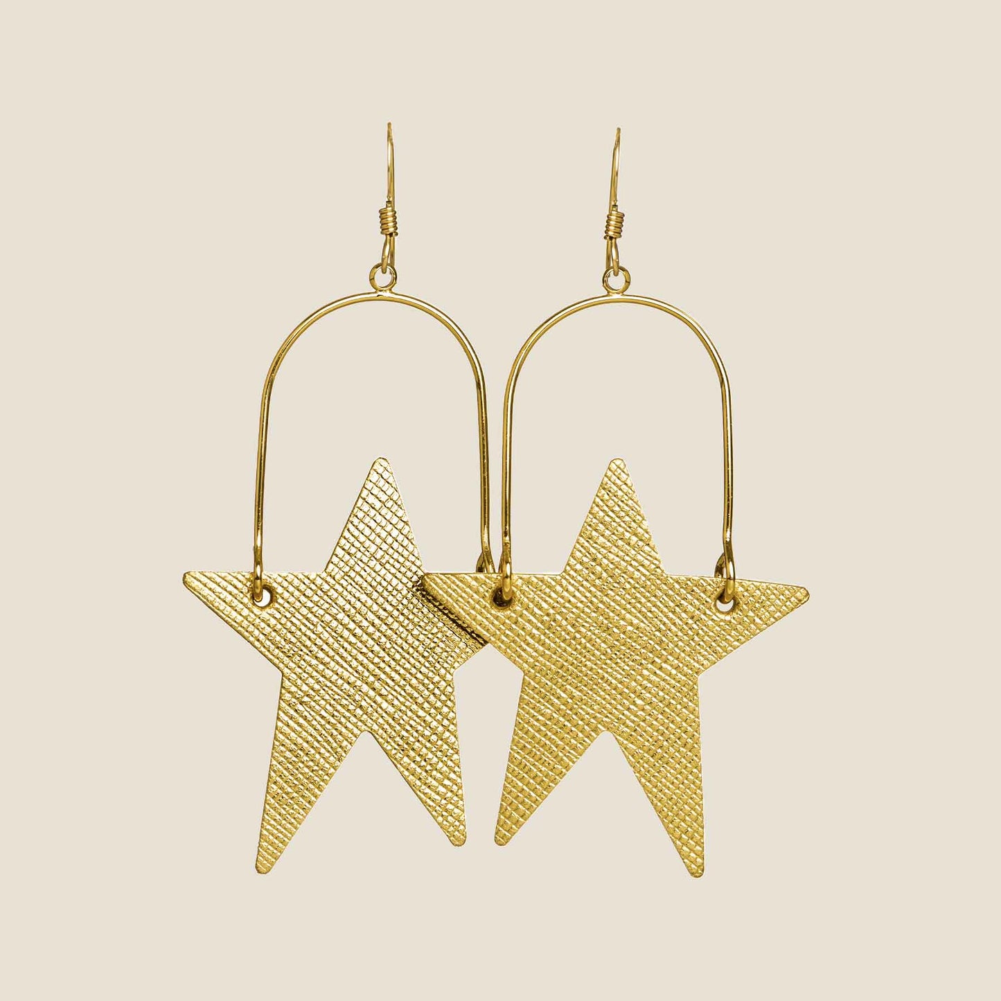 Gold Leaf Star Design Jewelry Item