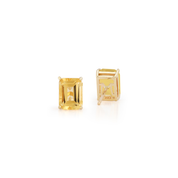 14kt Citrine Studs