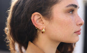 Ancien Hoop Earrings | 18k Gold Vermeil