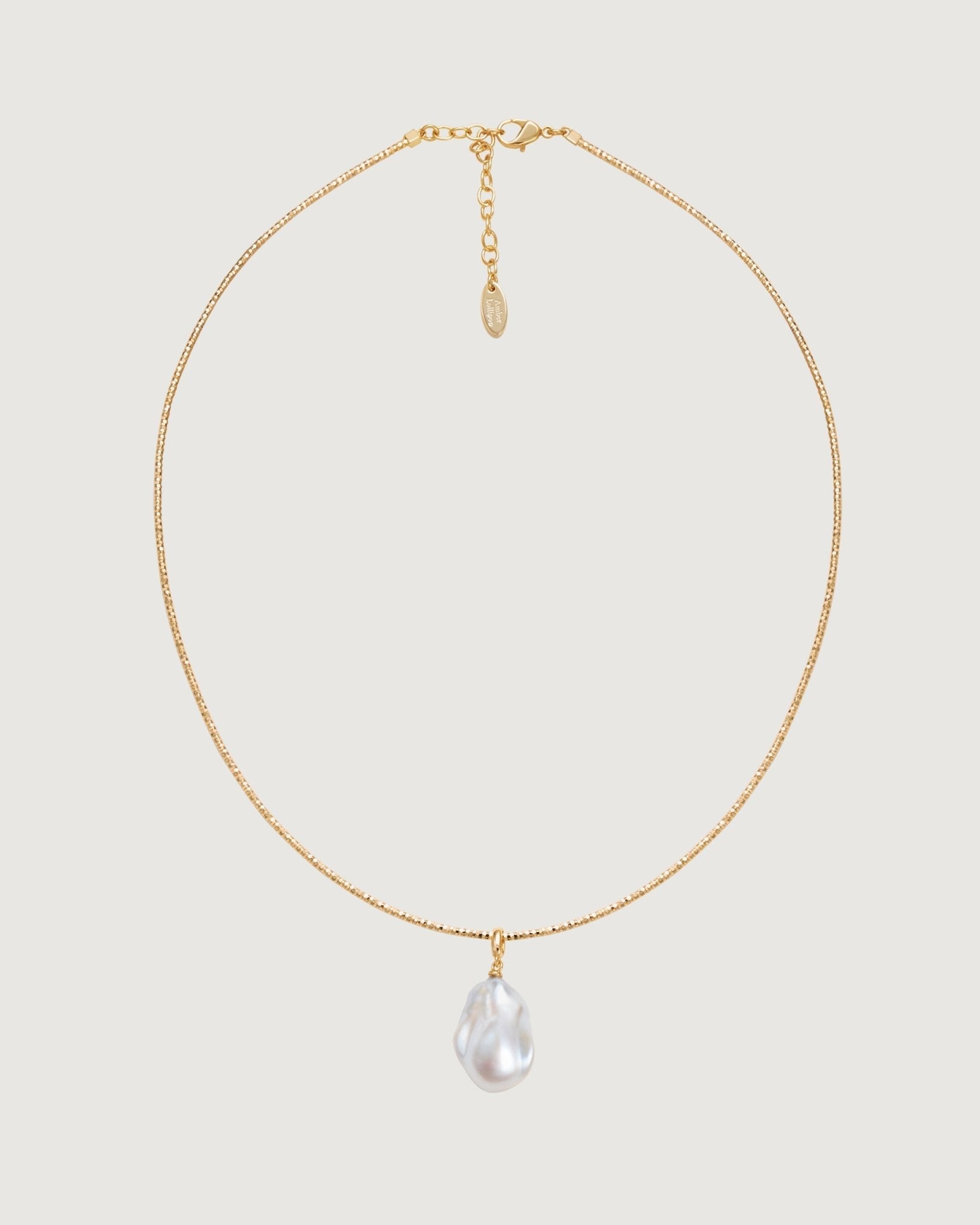 Angelica Dahurica Baroque Pearl Necklace