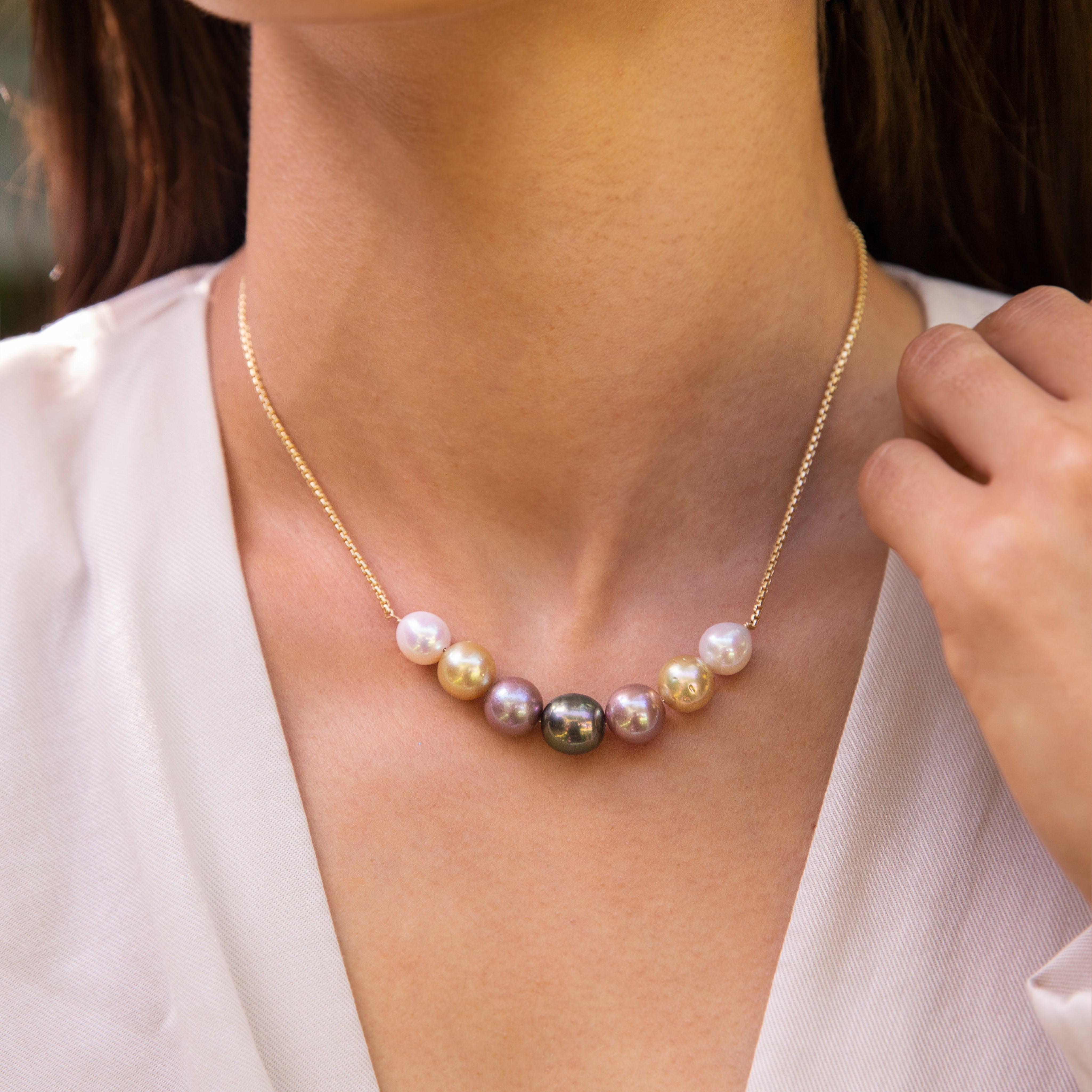 Anuenue Cali Pearl Necklace