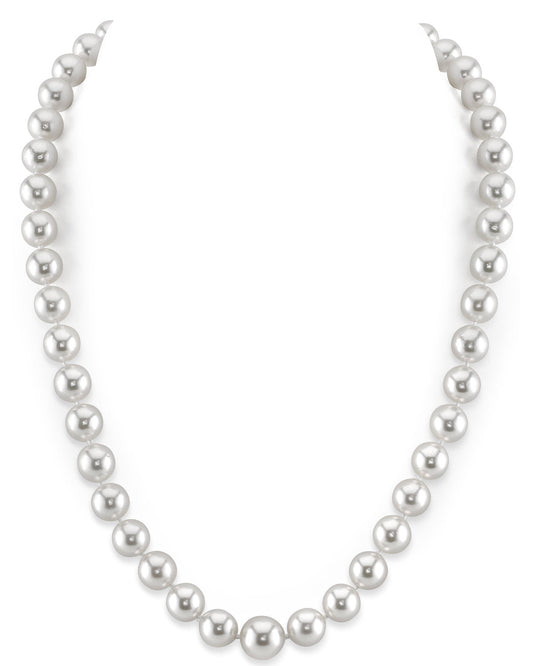 White South Sea Pearl Necklace 8 to 10 Millimeter