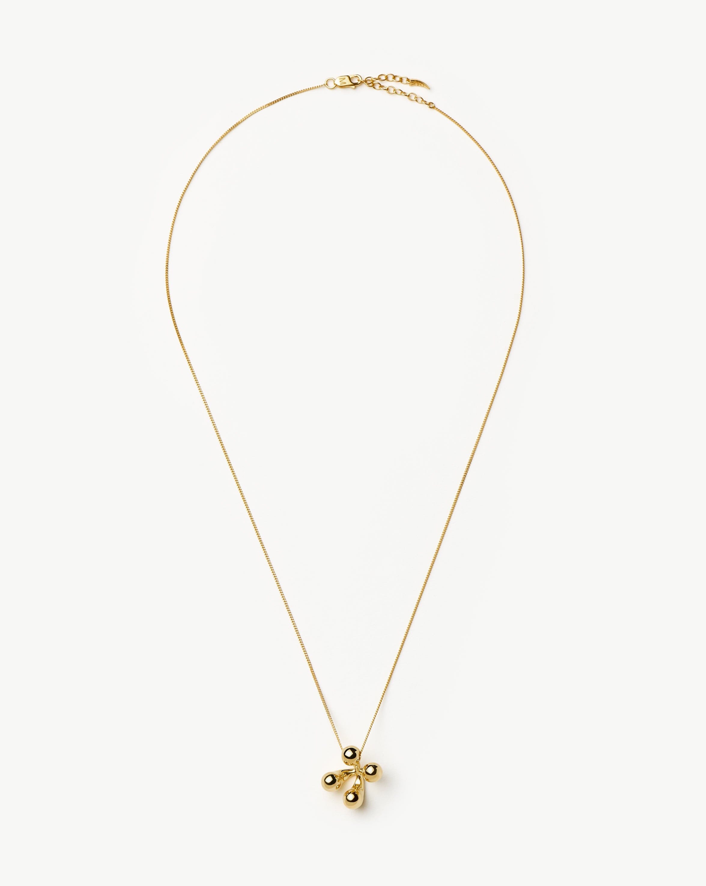 Atom Large Pendant Necklace | 18k Gold Plated