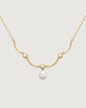 Bamboo Pearl Necklace