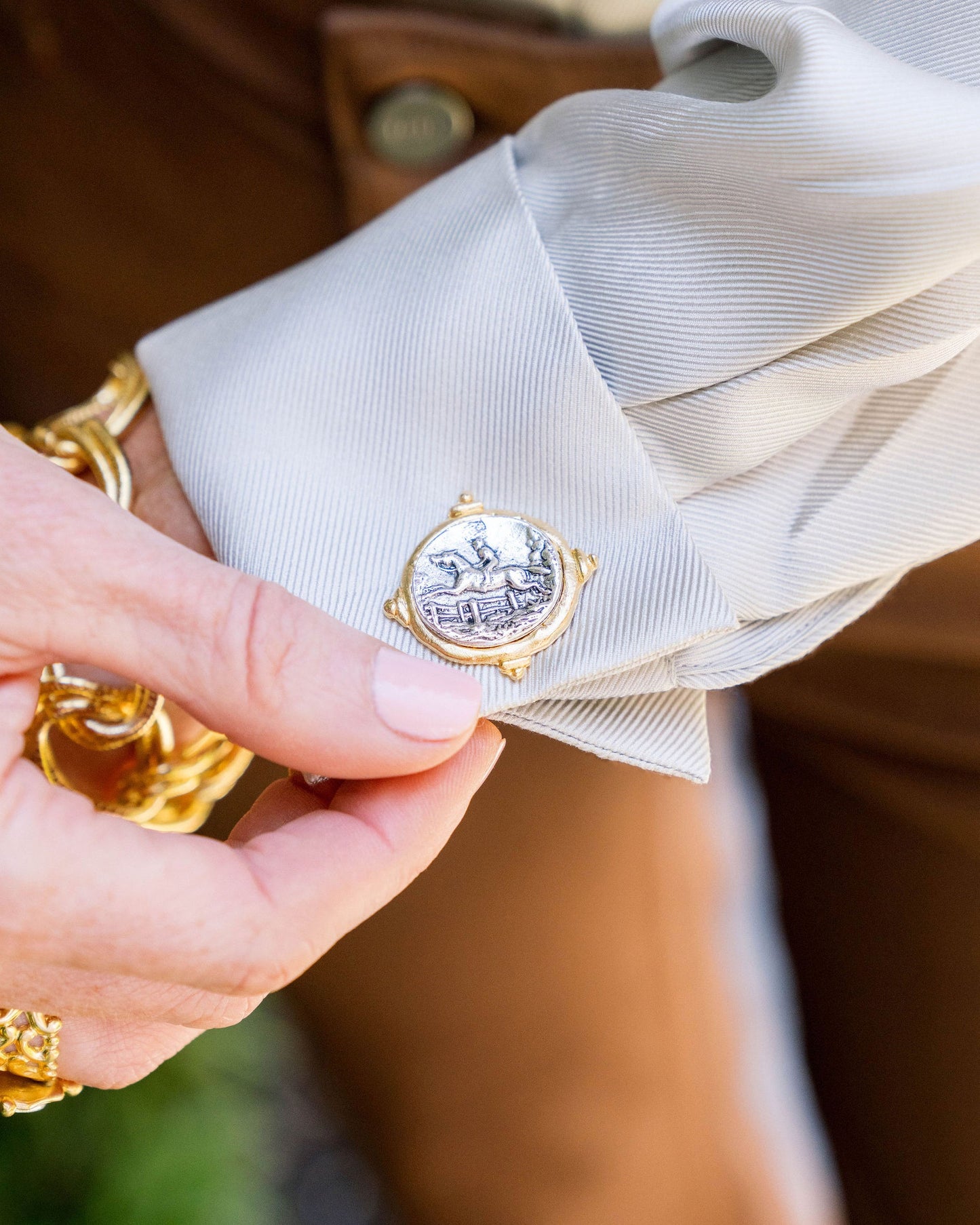 Stylish Silver Cufflinks for Formal Occasions