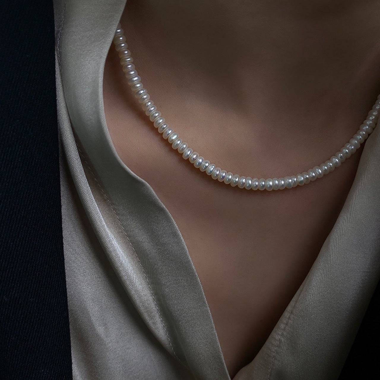 Elegant Rice Pearls Necklace for Everyday Wear