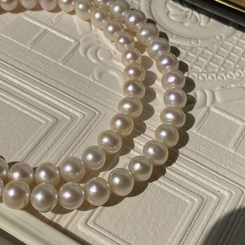 Freshwater Pearl Collar Pendant Necklace in Fashion Style