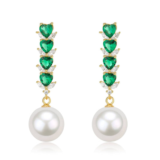 Freshwater Pearl Isolde Earrings 10-11mm