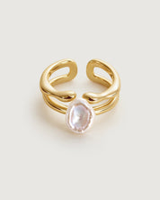 Floriography Jasmine Pearl Ring