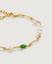 Forest Elf Baroque Pearl Bracelet