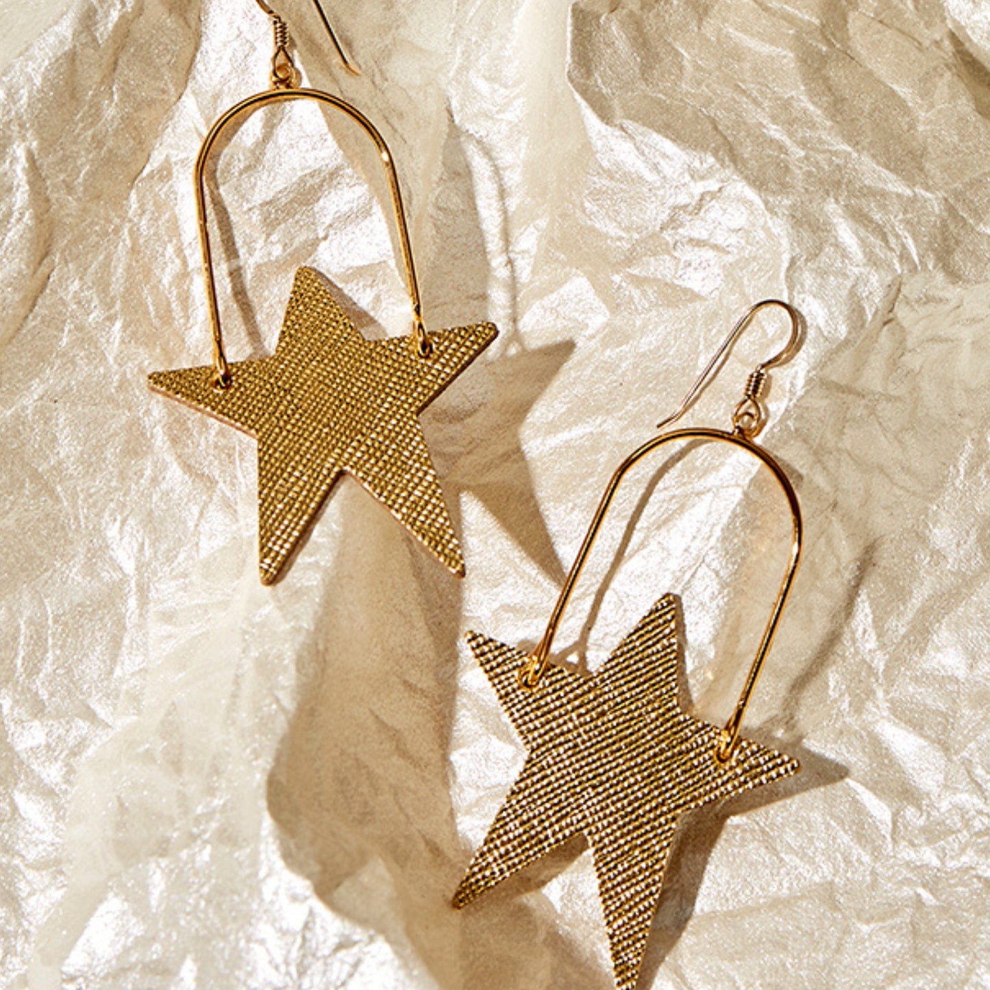 Gold Leaf Star Design Jewelry Item