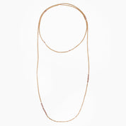 Golden Ratio Pink Keshi Pearl Necklace