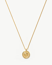 Good Vibes Sunshine Medallion Pendant Necklace