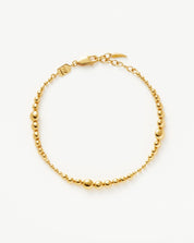 Graduated Beaded Bracelet | 18k Gold Vermeil