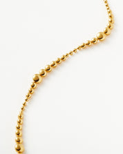 Graduated Beaded Bracelet | 18k Gold Vermeil