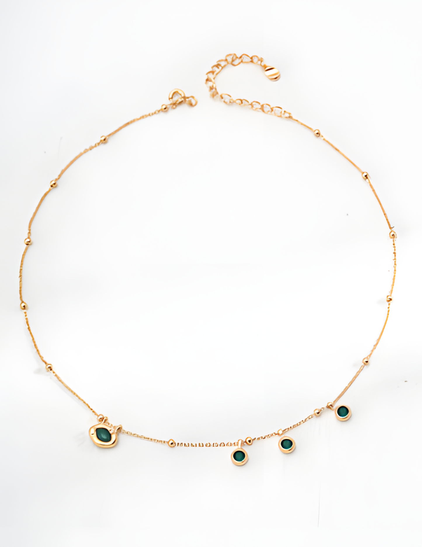 Simple Zircon Necklace in S925 Silver 1