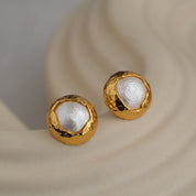 Chic Cotton Pearl Earring