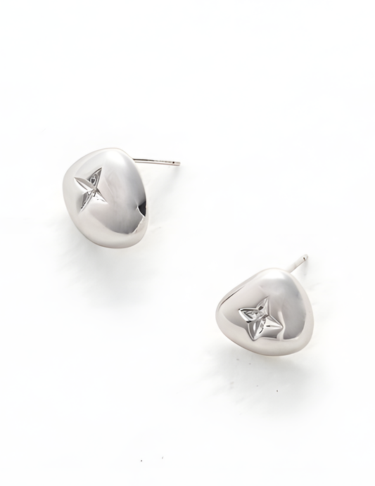 Silver Stud Earrings 1