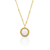 BETTINA Pearl Gold Necklace