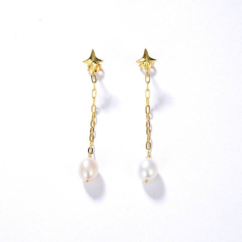 Elegant Long Drop Pearl Earrings for Any Occasion