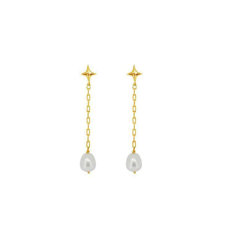 Elegant Long Drop Pearl Earrings for Any Occasion