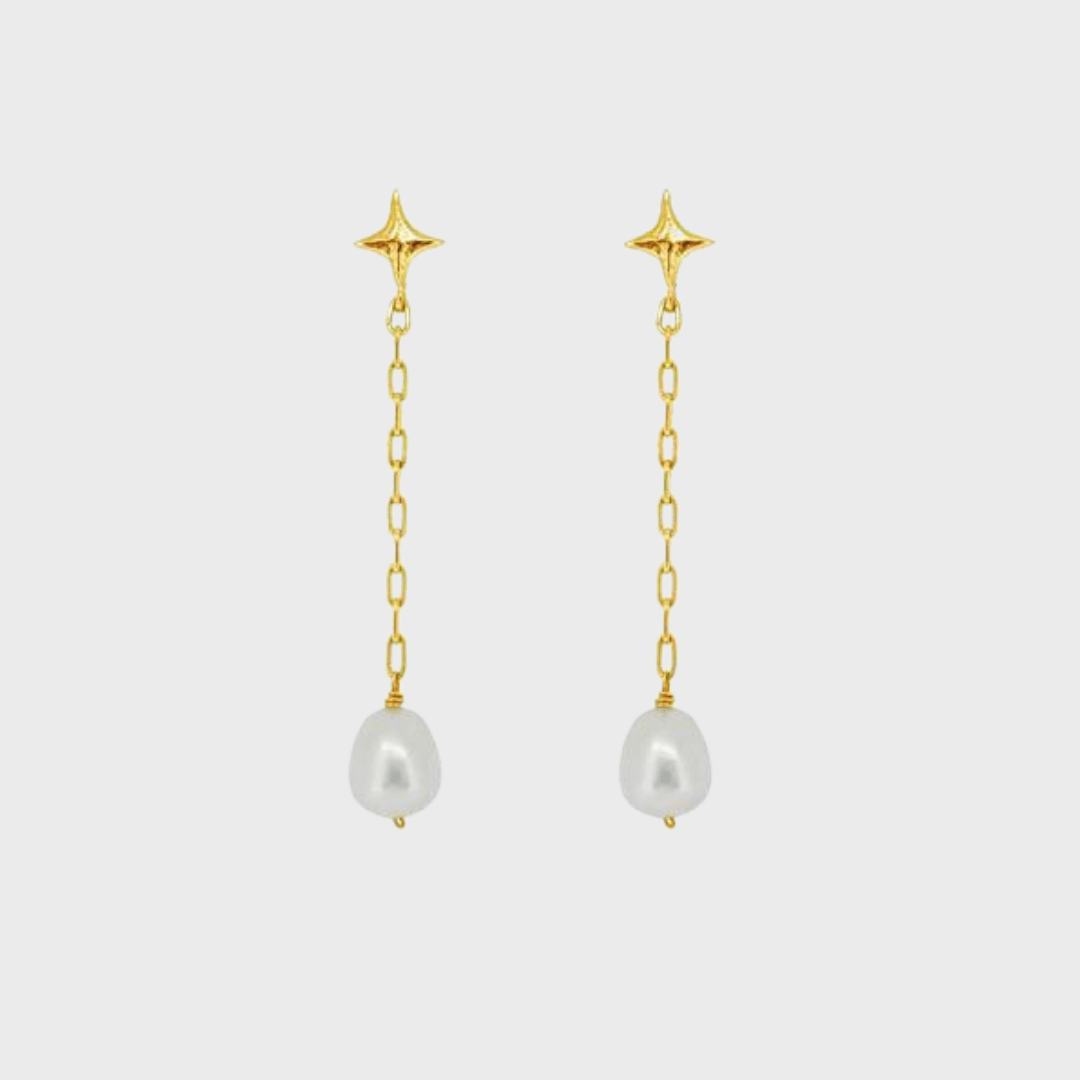 Elegant Long Drop Pearl Earrings for Any Occasion