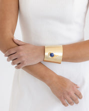 Villa Artemis Lapis Cuff