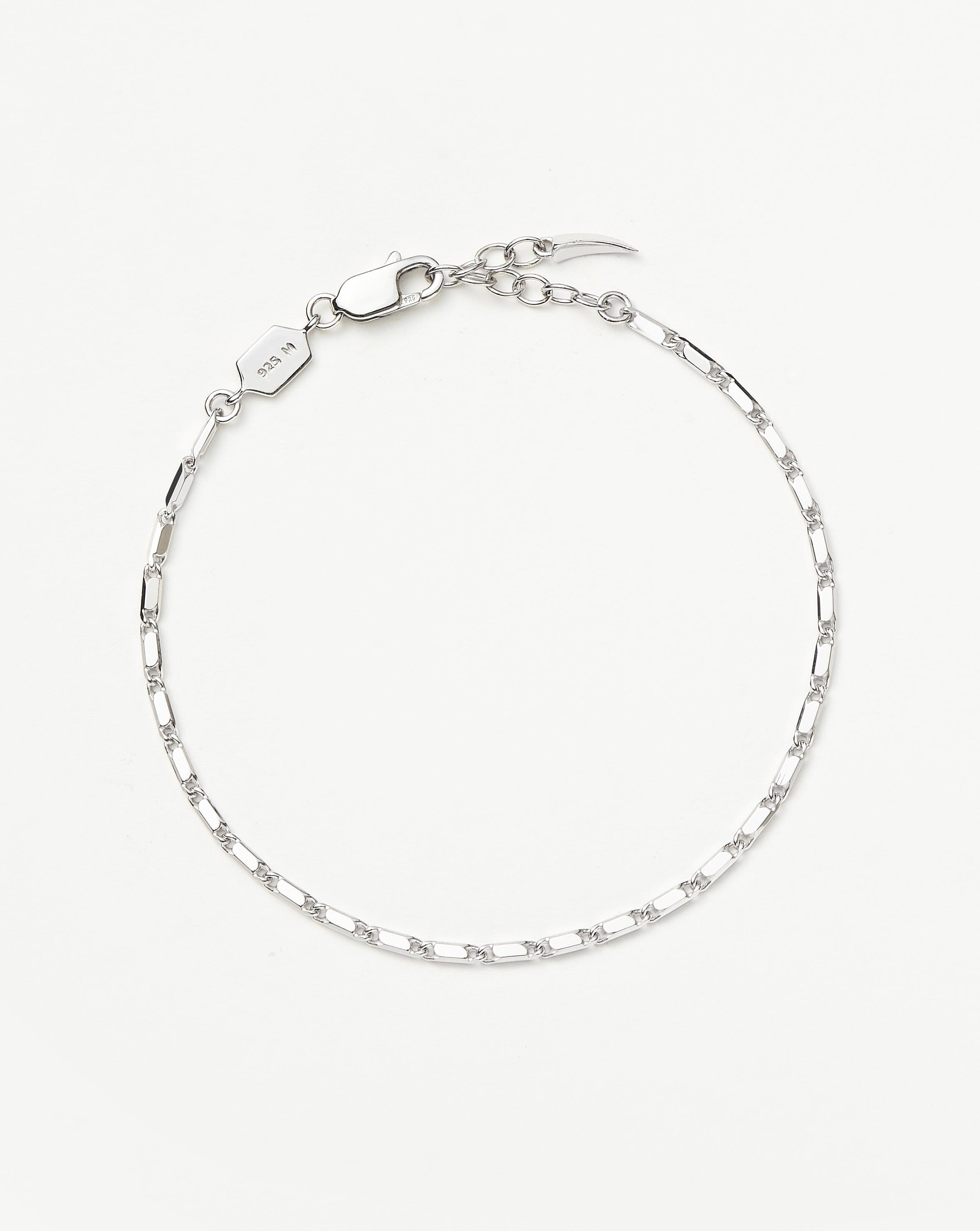 Lucy Williams Horizon Link Chain Bracelet  | Sterling Silver