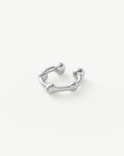 Lucy Williams Mini Orb Ear Cuff | Sterling Silver