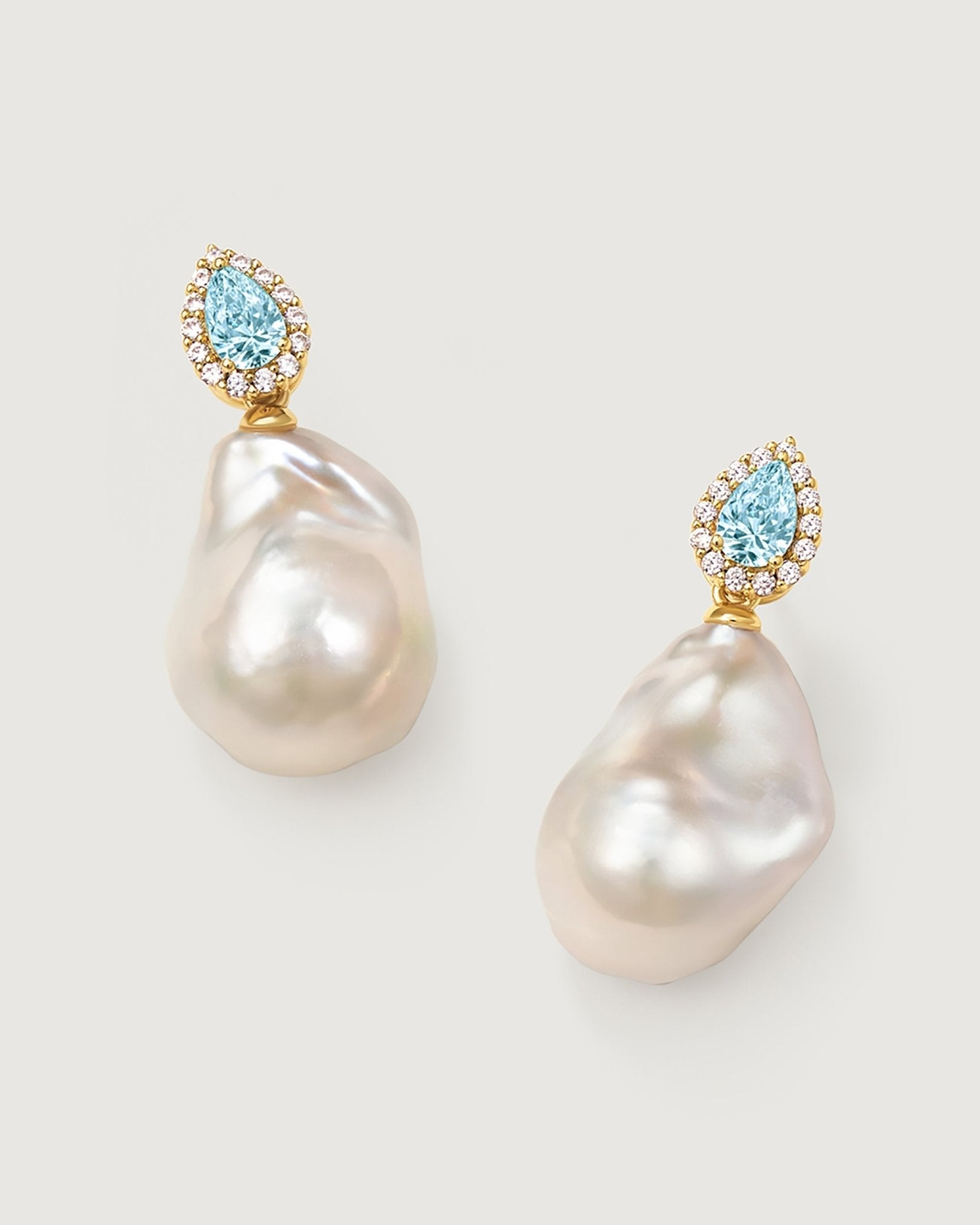 Mermaid's Tear Pearl Earring