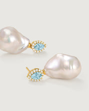 Mermaid's Tear Pearl Earring