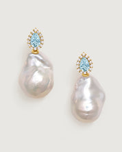 Mermaid's Tear Pearl Earring