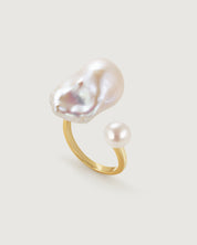 Micro Dew  Pearl Ring