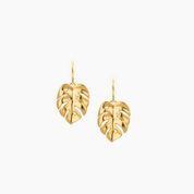 Medium Monstera Drop Earrings